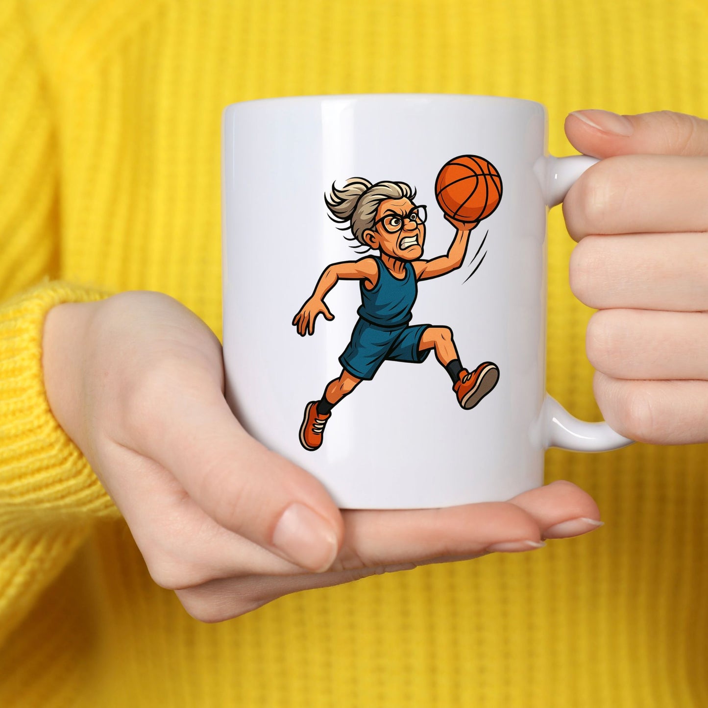 🏀 Oma Basketball Tasse - für die Sportliche Seniorin von Welt
