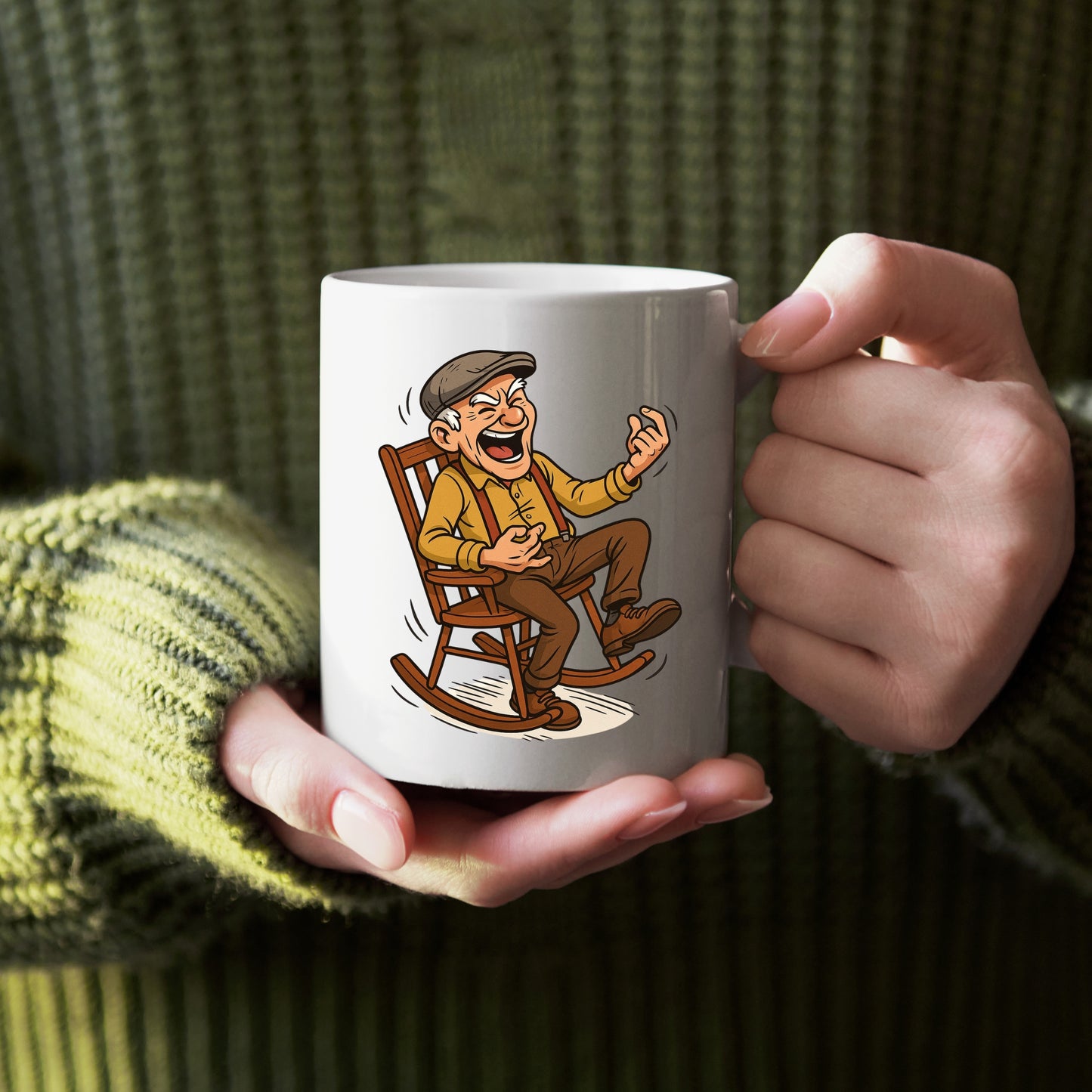 đ¸ Opa Luftgitarre Tasse â Wenn Pflegealltag RockânâRoll wird