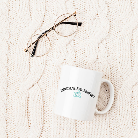 🩺 „Dienstplan-Level: Bossfight“ – Tasse