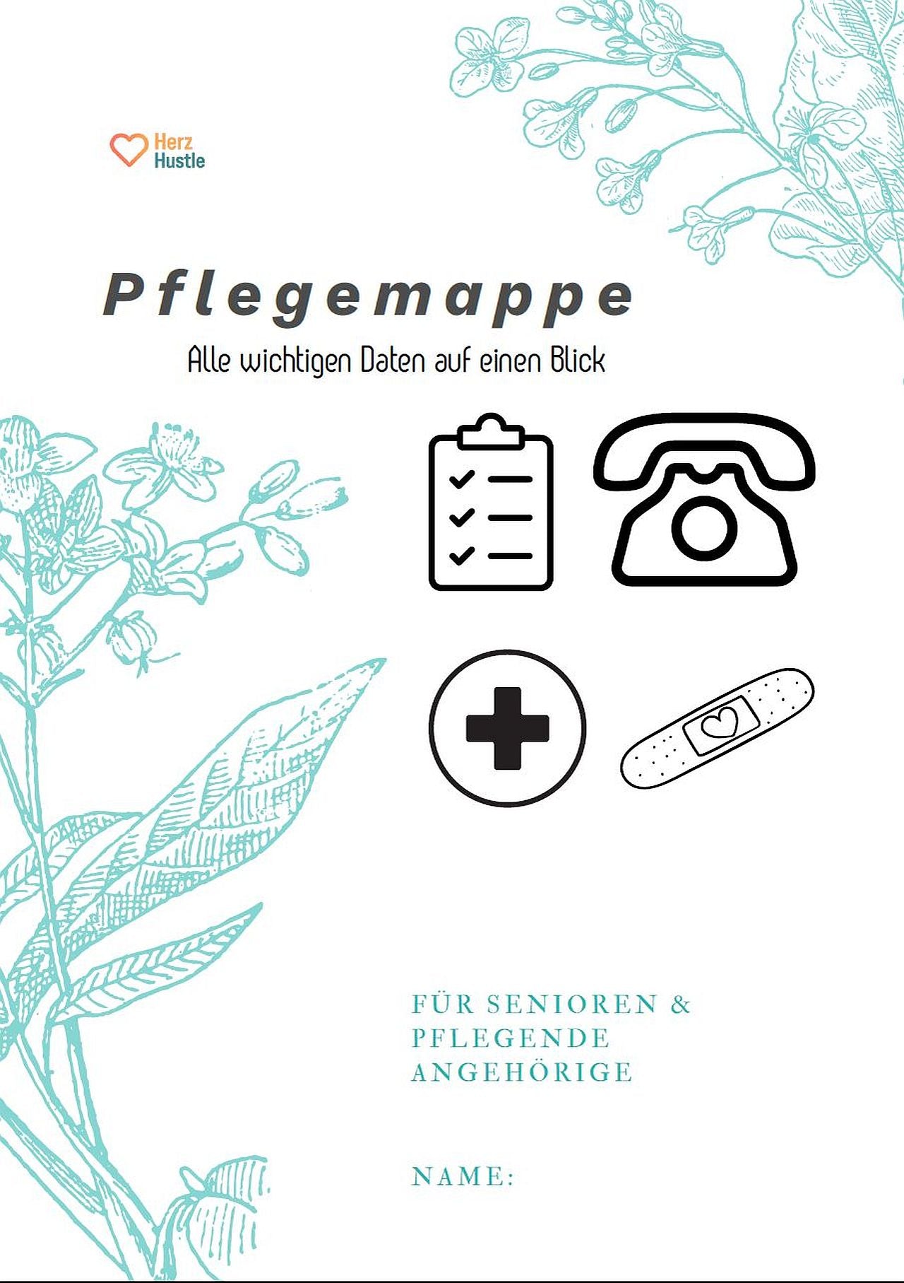 📘 Pflegemappe – Übersicht & Sicherheit für den Pflegealltag