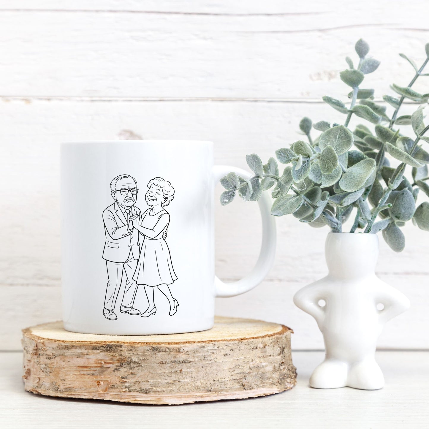 💃🕺 Egon-Tanz-Tasse – Der Grummel mit Rhythmus