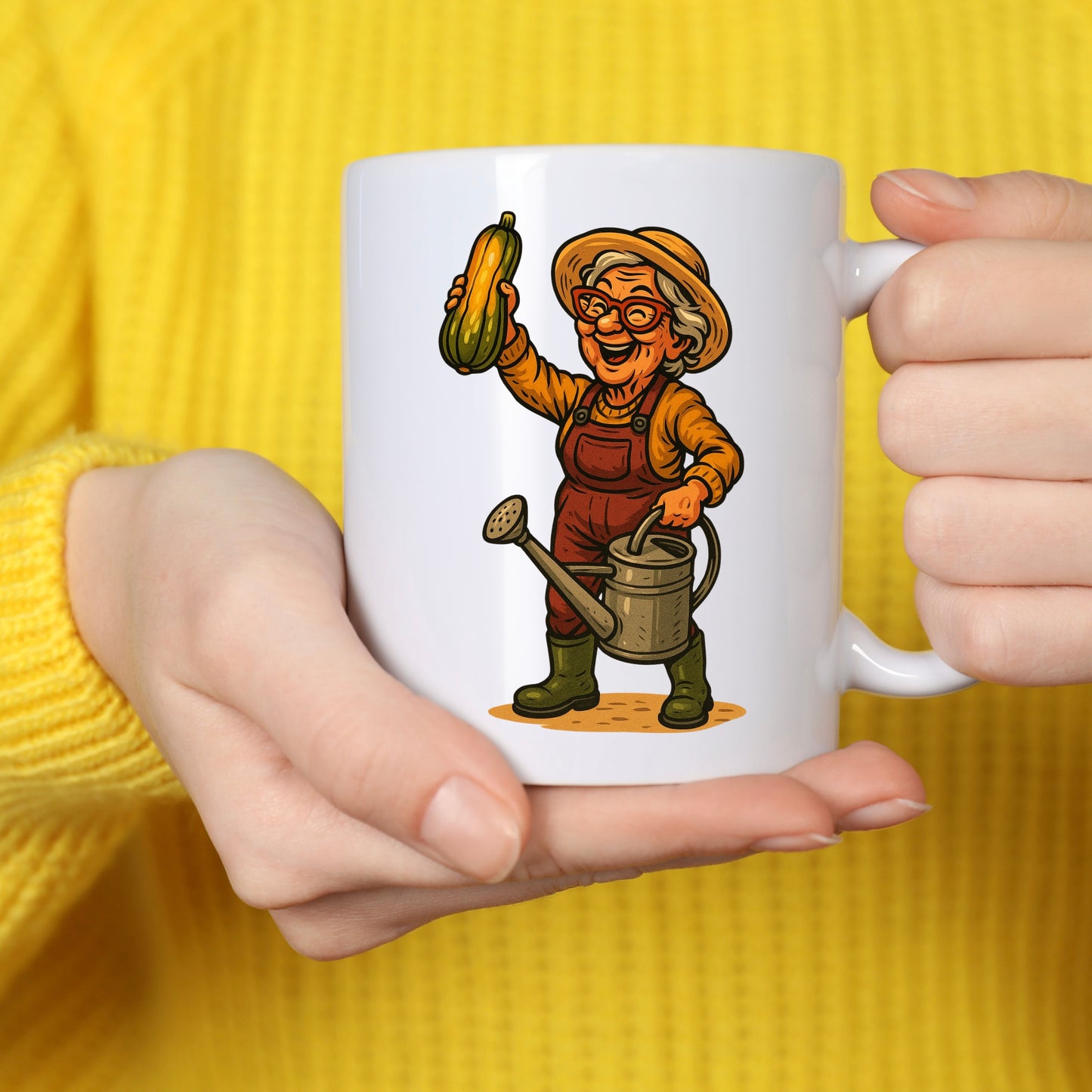 🌱 Oma Garten Tasse – Die Königin des Gemüsebeets